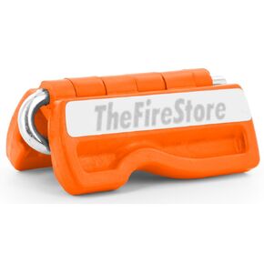 The Original Fat Ivan Fold Up Doorstop Wedge with Magnet Orange