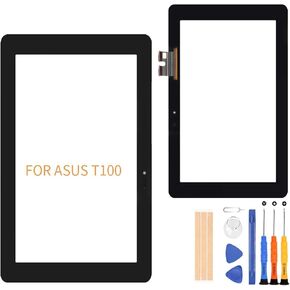 Touch Screen Replacement for ASUS Transformer Book T100 T100TA-C1-GR Digitizer Glass Panel 10.1" Parts （Black）