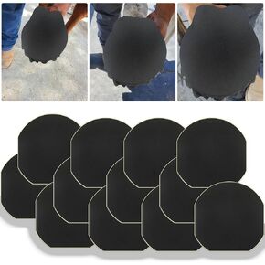 12 Pack Horse Hoof Tape Cotton Strong Sticky Horse Hoof Wraps Simple, Breathable Magic Cushion Hoof Packing for Hoof Wound Management and Laminitis Abscess Relief Additional Protection for Horse Hoove