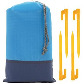 Picnic Blanket Portable,Outdoor Mini Pocket Beach Mat,200 * 140cm,Waterproof, Sand Proof, Machine Washable,Multipurpose Rugs for Camping,Travel, Park, Beach, Garden, Family Gathering