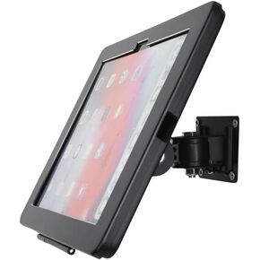 On Wall Mount Bracket for 11'' iPad Air(M2) 2024 :,Excluding Other 11" iPad,with Lock &Key, Multi Angle Design,Metal,(Black)
