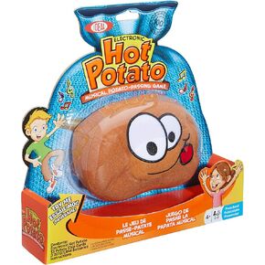 ALEX Toys Ideal Hot Potato Electronic Musical Passing Kids Party Game, Don’t Get Caught With the Spud When the Music Stops! Ages 4+, 2-6 Players, Brown
