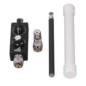 QRP HF Antenna, QRP Shortwave Antenna, HF Full Band Tuned FM Aviation UV Portable and Easy to Use Reduce Interference Main Applications, Tool Sets