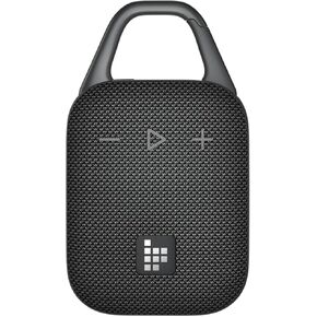 Tronsmart Mirtune H1 Portable Outdoor Speaker, 20H Playtime, Loud Sound and Punchy Bass, Integrated Carabiner, IPX7 Waterproof, Customize EQ, Bluetooth 5.3 Speaker for Cycling, Hiking, Climbing(Black)
