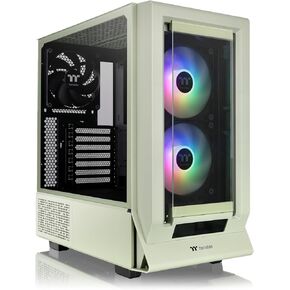 Thermaltake Ceres 350 MX/Matcha Green/Mid Tower/CT140 ARGB Fan*2/CT140 Fan*1/Mesh & TG Front Panel/Hidden-Connector MB/CA-1Z3-00MEWN-00