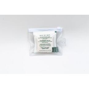 2-Pack Biodegradable Soap Unscented Travel-Sized Camping Soap Bars -All-In-One Backpacking Essentials Outdoor Recreation Soap Bar and Washcloth (Includes Travel Case)