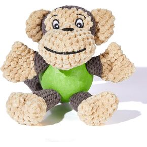 Dog Toys Cute Squeaky Monkey,Plush Dog Toys with Stuffed Animal, Funny Dog Toys Keep Busy for Small Medium Dogs Indoor with Outdoor.