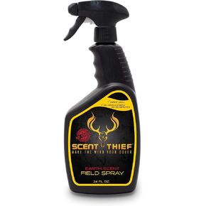 Scent Thief Deer Hunting Accessories 12oz. Field Hunting Spray Deer Scent Remover & 32oz. Field Spray Refill, Acts As A Scent Blocker And Eliminates Animal's Ability to Smell