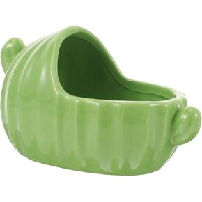 Hamster Bathing Ceramic Toy Sand Room Animal Bathtub for Guinea Pigs Dwarf Hamsters and Gerbils Ideal Pet Bath House
