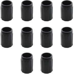 10PCS 16mm Trekking Pole Tips Cane Hiking Stick Tip Replacement Walking Sticks Protectors Accessories for Hiking Walking