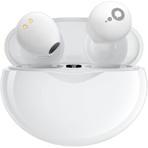 Sleep Headphones, Wireless Sleep Earbuds for Side Sleepers, Noise Cancelling Earbuds for Sleeping, Ultra-Thin Bluetooth 5.4 Headphones with 80-Hour Battery, Comfortable Invisible Sleep Earbuds – White