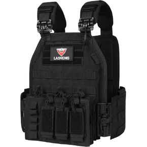 Quick Release Tactical Vest Lightweight Vests Adjustable Tactical Vest for Outdoor Training