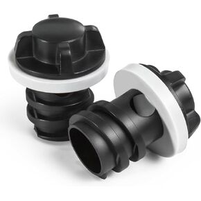Cooler Plug Replacement for YETI, 3 Pack Cooler Drain Plug Compatible with YETI & RTIC Coolers, Leak-Proof Plug Replacement for YETI Tundra, Roadie, Tank Coolers and RTIC, Cooler Part