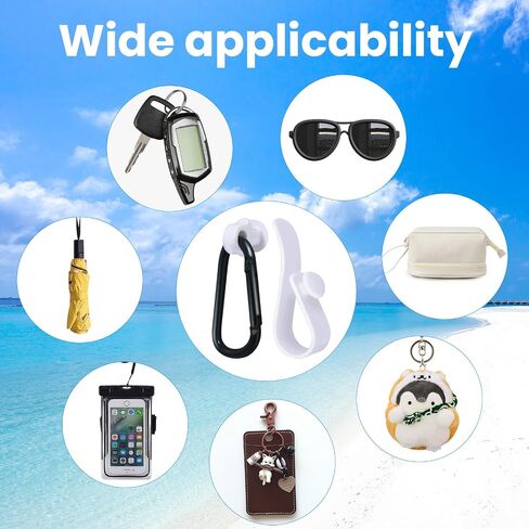 مجموعة خطافات مكونة من 4 قطع من الملحقات المتوافقة مع حقيبة المستنقع، وإدراج سلسلة مفاتيح وحلقة تسلق، متوافقة مع حقائب الشاطئ الصغيرة والكبيرة in Kuwait