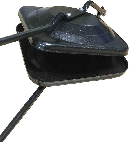 Aluminium Non-Stick Sandwich Maker Nonstick Plates Stove top Toasted Sandwich Snack Maker for Kids, (Black) in Saudi Arabia