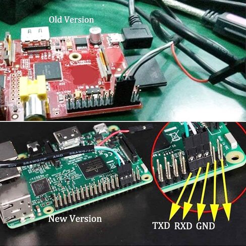 3 قطعة PL2303TA USB إلى TTL كابل تسلسلي تنزيل كابل USB إلى TTL rs232 كابل تسلسلي تصحيح الأخطاء كابل وحدة التحكم متوافق مع Raspberry Pi in Saudi Arabia