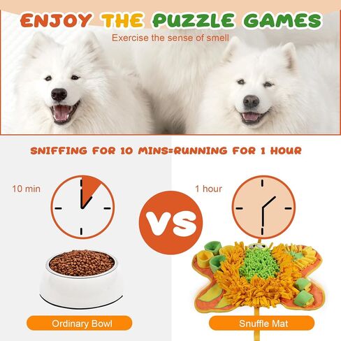 بساط الشم NPET FM10، بساط الشم التفاعلي للكلاب التي تأكل ببطء وتبقي مشغولة، ألعاب حفر الكلاب القابلة للتعديل تشجع مهارات البحث عن الطعام الطبيعية والتحفيز العقلي (شكل فراشة، 16 * 20 بوصة) in Kuwait