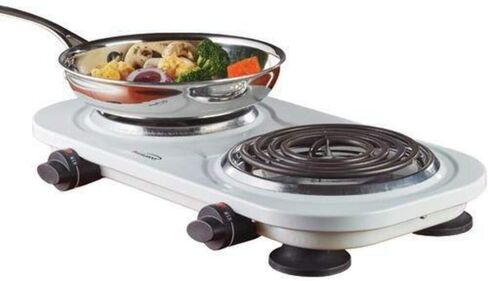 برنتوود شعلة كهربائية مزدوجة، 1500 واط، أبيض in Kuwait