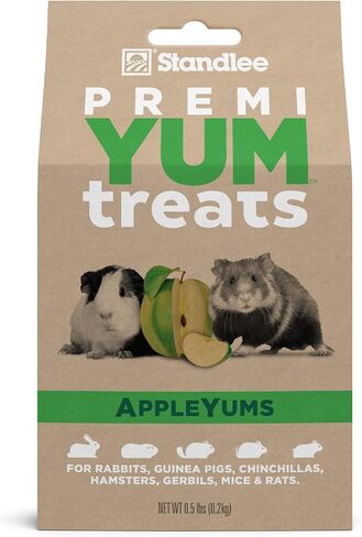 Standlee AppleYums Small Animal Treats for Rabbits, Guinea Pigs, and Chinchillas, 8 oz in Saudi Arabia