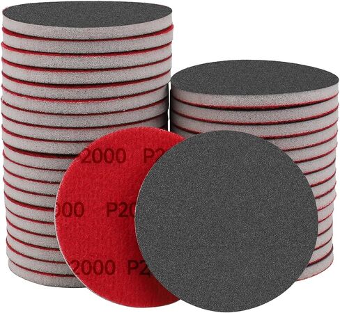 20 Pcs 180 to 3000 Grit Sanding Sponge Set,Ultra Fine Sanding Sponges Pads, Soft Foam Hand Sander Block Wet Dry Sandpaper for Model Drywall Metal Wood Furniture Polishing in Kuwait