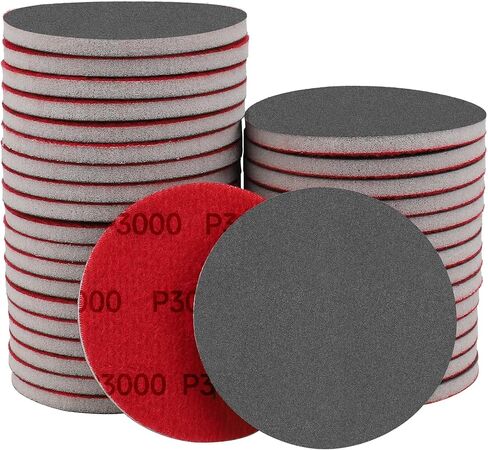 20 Pcs 180 to 3000 Grit Sanding Sponge Set,Ultra Fine Sanding Sponges Pads, Soft Foam Hand Sander Block Wet Dry Sandpaper for Model Drywall Metal Wood Furniture Polishing in Kuwait