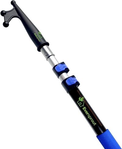 EVERSPROUT Telescoping Boat Hook | Floats, Scratch-Resistant, Sturdy Design | Durable & Lightweight, 3-Stage Anodized Aluminum Pole | Threaded End for Boating Accessories in Saudi Arabia