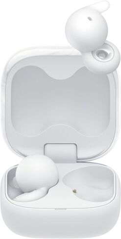 Sony LinkBuds Open Truly Wireless Earbud Headphones with an Open-Ring Design for Ambient Sounds and Newly Developed Air Fitting Supporters, White in Saudi Arabia