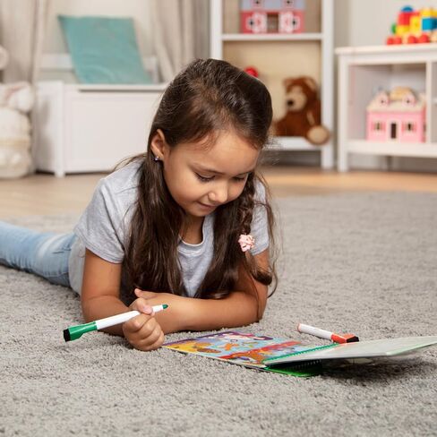 Melissa & Doug Wipe - Off Activity Pad - Animals in Saudi Arabia