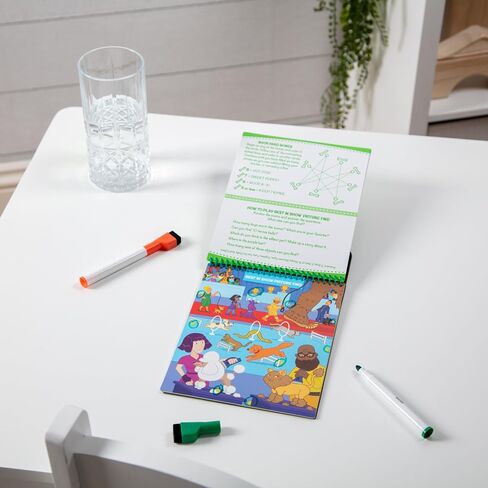 Melissa & Doug Wipe - Off Activity Pad - Animals in Saudi Arabia