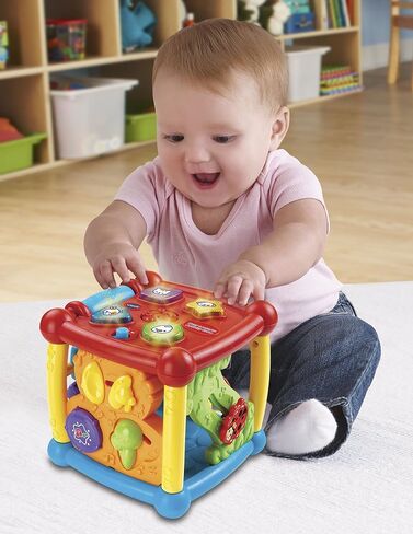 VTech Busy Learners Activity Cube, Purple in Saudi Arabia