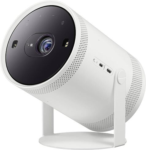 Samsung SP-LFF3CLAXXZA جهاز العرض Freestyle الجيل الثاني مع حزمة مركز الألعاب مع حقيبة ظهر للكاميرات بدون مرآة وكاميرات DSLR + كابل Micro-HDMI بطول 6 أقدام إلى HDMI A/V + حزمة حماية معززة لمدة عامين من CPS in Saudi Arabia