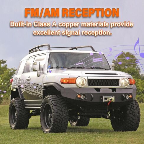 Black Spiral Antenna Replacement 7 Inch Compatible with Toyota Tundra Tacoma FJ Cruiser 1995-2023 Flexible Rubber Antenna Car Accessories for FM AM Radio Reception in Saudi Arabia