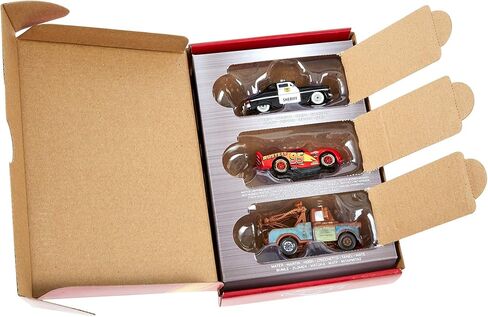 Disney Car Toys Set of 10 Die-Cast Mini Racers Vehicles, Collectible Set of 1:55 Scale Toy Cars Inspired by Movies in Saudi Arabia