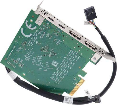 بطاقة Thunderbolt 4 PCIe 7R4VG RGF9P DPWC510 مع كابل TBT4 2RTV3 بديل لسطح المكتب Dell Optiplex 7090 7000 7010 MT Tower in Saudi Arabia
