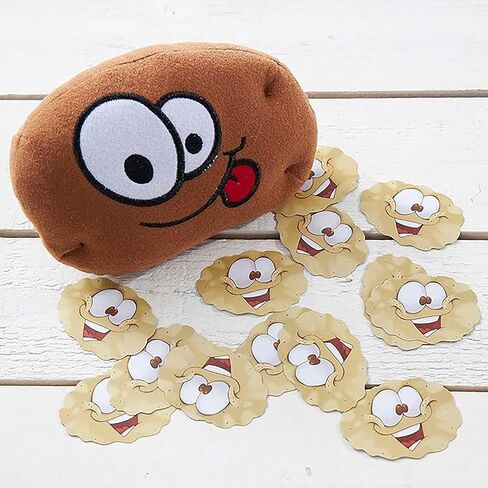 ALEX Toys Ideal Hot Potato Electronic Musical Passing Kids Party Game, Don’t Get Caught With the Spud When the Music Stops! Ages 4+, 2-6 Players, Brown in Saudi Arabia