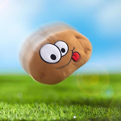 ALEX Toys Ideal Hot Potato Electronic Musical Passing Kids Party Game, Don’t Get Caught With the Spud When the Music Stops! Ages 4+, 2-6 Players, Brown in Saudi Arabia