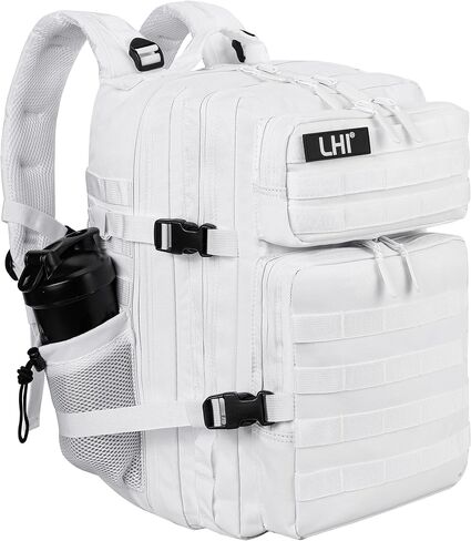 LHI Military Tactical Backpack for Men and Women 45L Army 3 Days Assault Pack Bag Large Rucksack with Molle System in Saudi Arabia