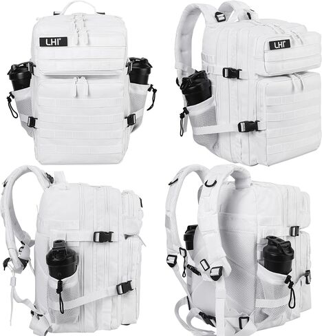 LHI Military Tactical Backpack for Men and Women 45L Army 3 Days Assault Pack Bag Large Rucksack with Molle System in Saudi Arabia