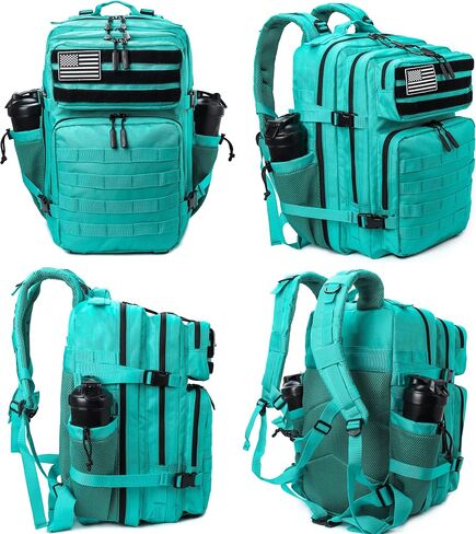 LHI Military Tactical Backpack for Men and Women 45L Army 3 Days Assault Pack Bag Large Rucksack with Molle System in Saudi Arabia