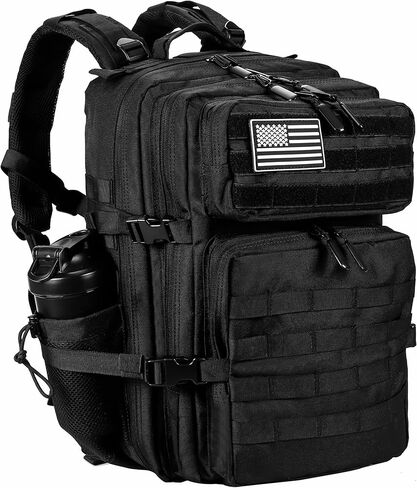 LHI Military Tactical Backpack for Men and Women 45L Army 3 Days Assault Pack Bag Large Rucksack with Molle System in Saudi Arabia