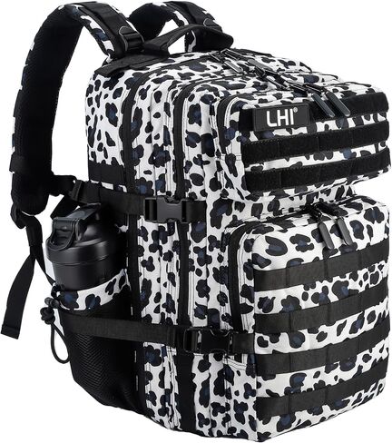 LHI Military Tactical Backpack for Men and Women 45L Army 3 Days Assault Pack Bag Large Rucksack with Molle System in Saudi Arabia
