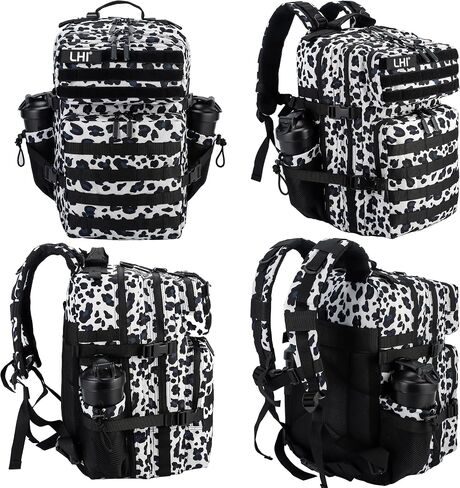 LHI Military Tactical Backpack for Men and Women 45L Army 3 Days Assault Pack Bag Large Rucksack with Molle System in Saudi Arabia