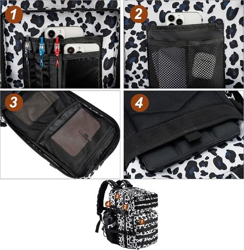 LHI Military Tactical Backpack for Men and Women 45L Army 3 Days Assault Pack Bag Large Rucksack with Molle System in Saudi Arabia