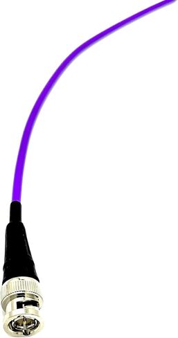 12G HD SDI Cable Mini RG59 - BNC to BNC - (6 Feet) (Violet) in Saudi Arabia