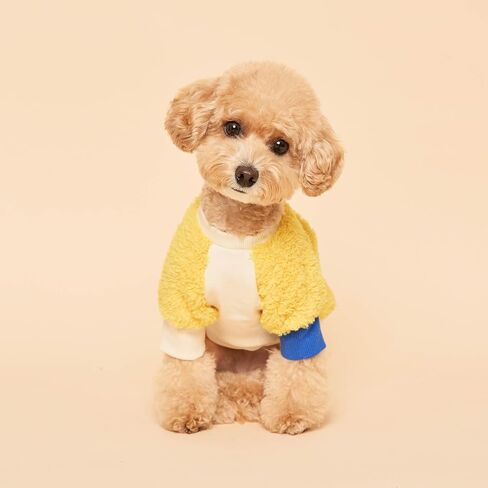 FLOT Designer Dog Fleece Sweater Fluffy and Warm for Cold Weather Premium Materials Tailored Fit Designed and Made in Korea (Brown) XX-Large in Saudi Arabia