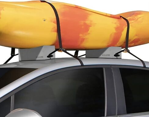 AQUARM Universal Kayak Carrier Kit Kayak Foam Blocks for Roof Soft Standard Replacement Car Top Roof Racks Pads with Tie-Downs, 12 inch in Saudi Arabia