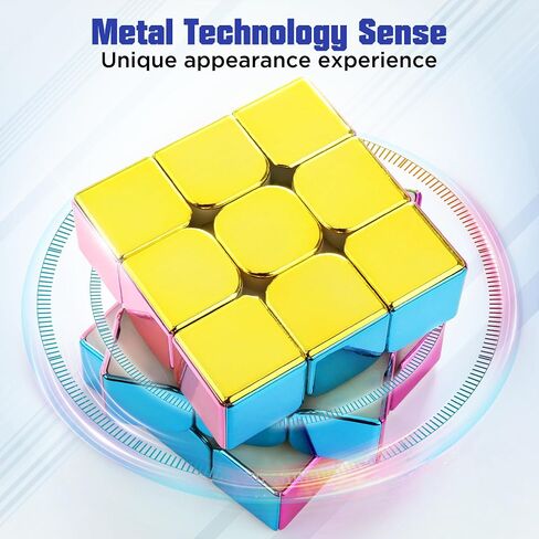D-FantiX Cyclone Boys 3x3 Speed Cube Stickerless Magic Cube 3x3x3 Puzzles Toys (56mm) in Saudi Arabia