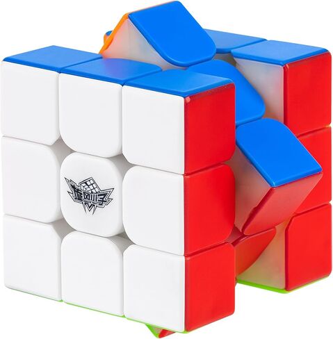 D-FantiX Cyclone Boys 3x3 Speed Cube Stickerless Magic Cube 3x3x3 Puzzles Toys (56mm) in Saudi Arabia