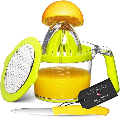 Eurolux Hands-Free Electric Citrus Juicer Machine, Orange Lime Grapefruit Lemon Squeezer, Easy to Clean. in Kuwait
