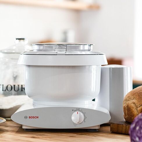 Bosch Blender Bundle - White Universal Plus Mixer, Dough Hook Extender, and Blender in Saudi Arabia